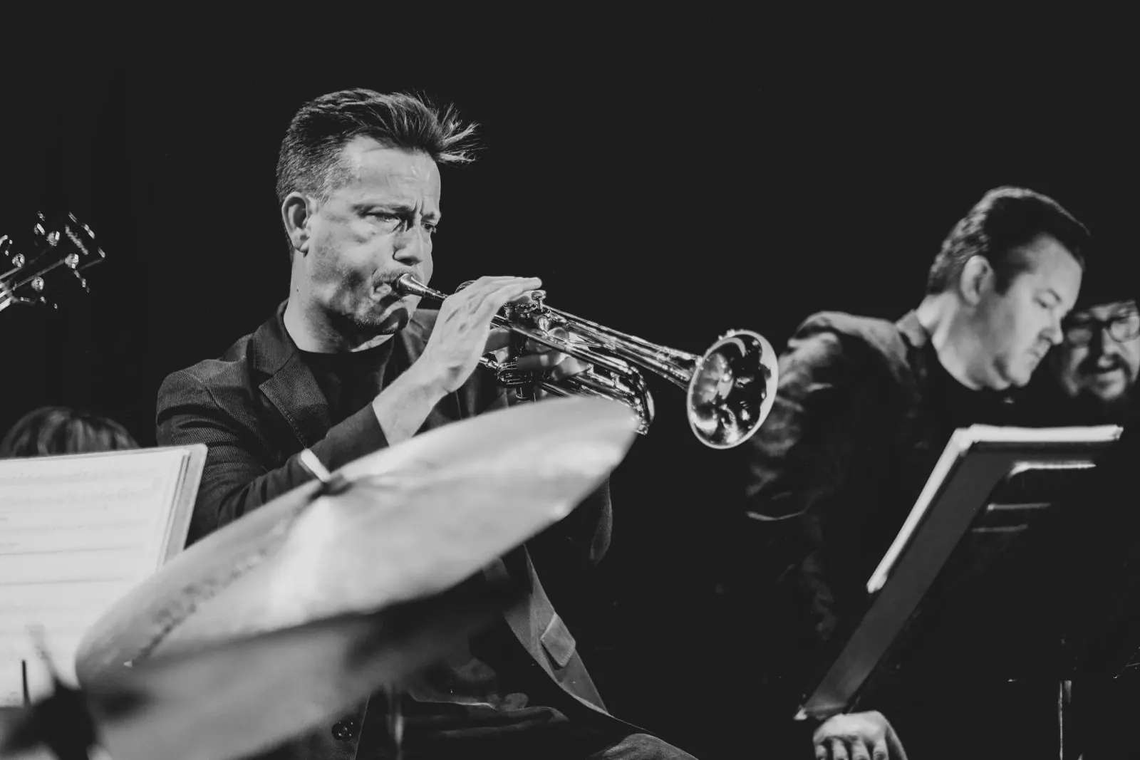 LEJO trumpeter Brian Switzer performing at Local Edition